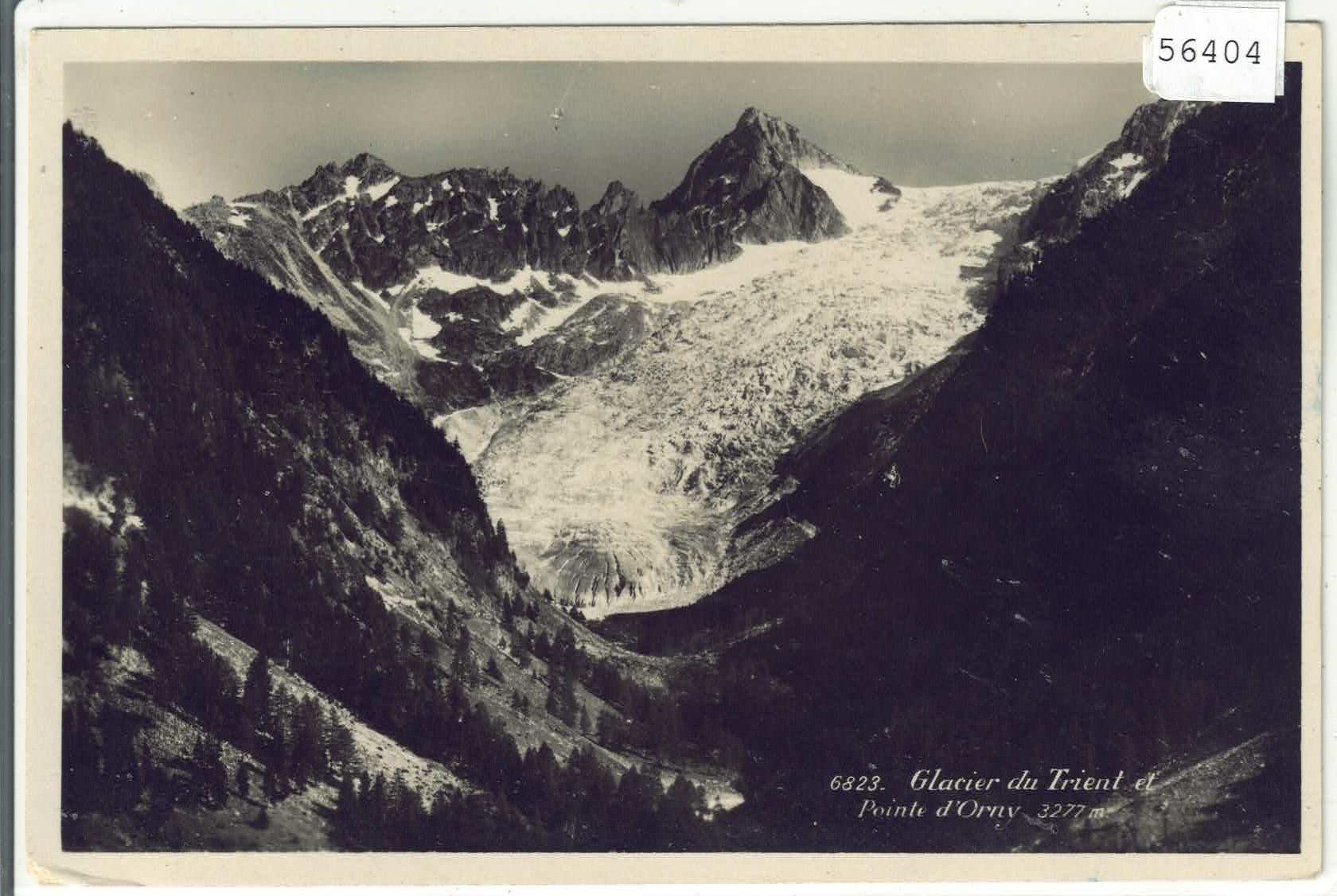 Cartoline postali: Le Glacier du Trient et Pointe d'Orny – Usato da Ettingen venduto da Kartenplanet