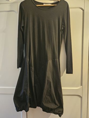 Misslook Kleid, Ballonform, schwarz, Gr. S, Frühling/ Herbst