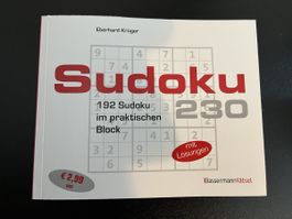 Sudoku Block 192 Rätsel für den Zeitvertreib 