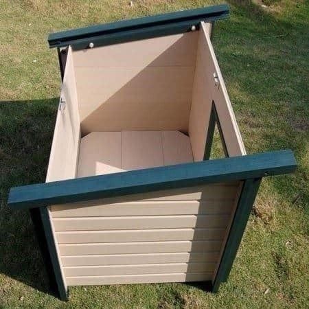 Cucce & Letti: Hundehütte Recycling-Material, EL203M NEU – Nuovo e nell'imballaggio originale da Kriens venduto da Voco 2