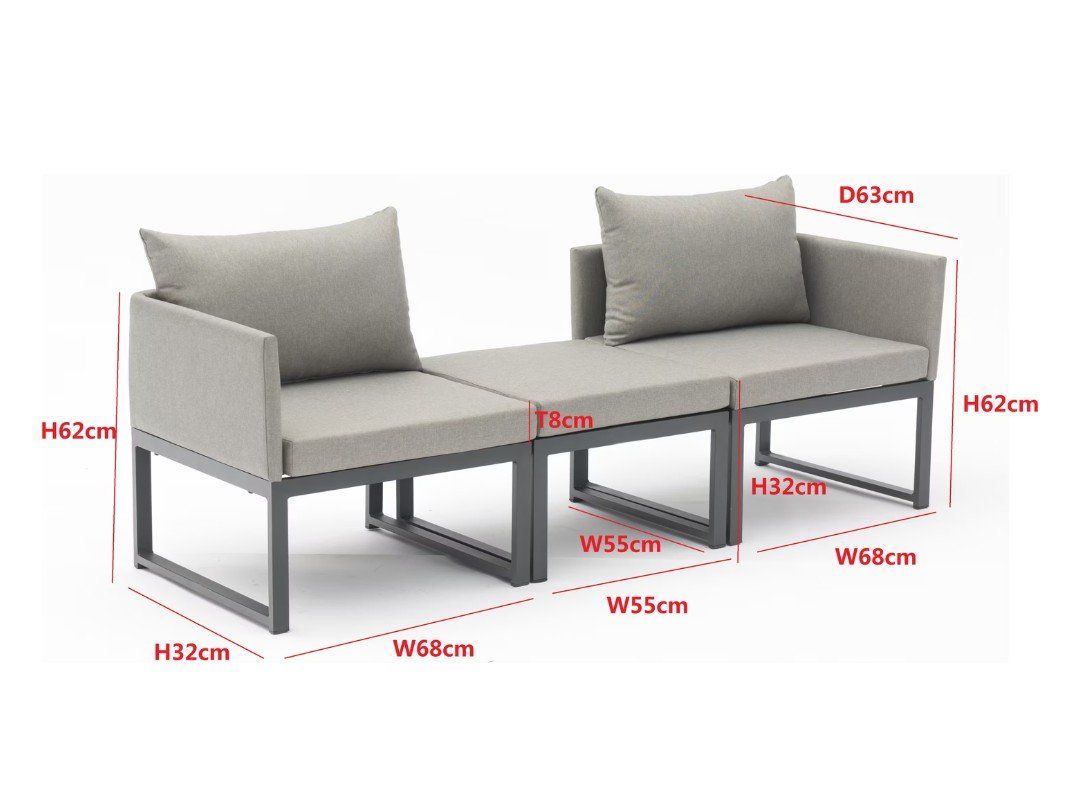 Sofas: Gartensofa grau – Gebraucht aus Thun von wal_pvj6 2