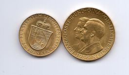 (137) 25 + 50 Franken 1956 FL Paar top stgl (2)