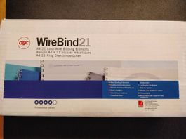 GBC Drahtbinderücken WireBind A4 – 6 mm, silber (IB160431)