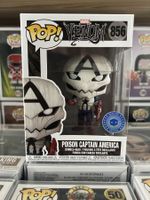 Funko POP! Marvel Venom Poison Captain America Edit. Limitée