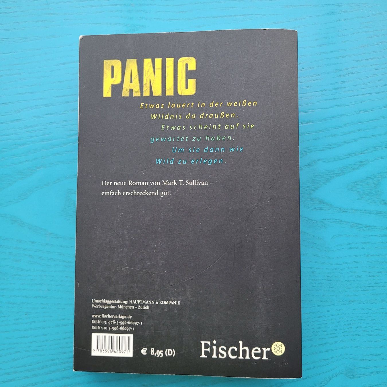 Bücher: Mark T. Sullivan- Panic – Gebraucht aus SCHÜBELBACH von CoKaHa 1