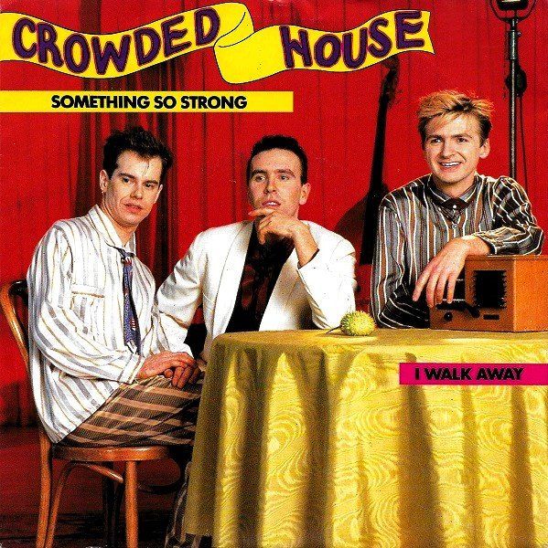 Dischi in vinile: Crowded House: Something So Strong 7" – Usato da Steinhausen venduto da Vilivinili