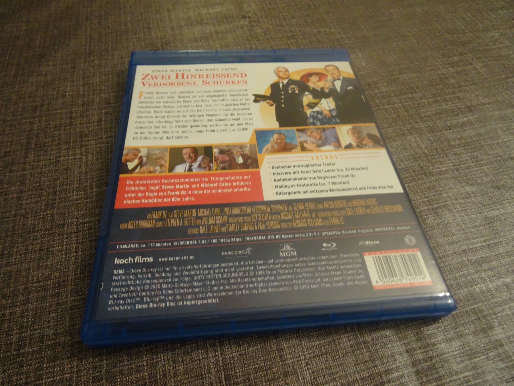 Alle DVDs: Zwei hinreissend verdorbene Schurken Blu-ray – Gebraucht aus Olten von Disc-Verkauf 4