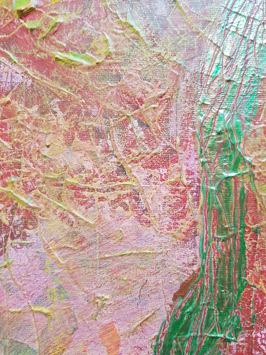 Dipinti: Painting: "The thought process", 40 x 40 cm canvas frame – Nuovo e nell'imballaggio originale da Turbenthal venduto da viw_48fr 3