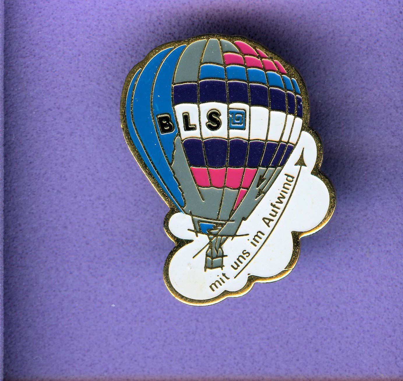 Placchette & Badge: Heissluftballon   BLS – Usato da Winterthur venduto da Sammleroase