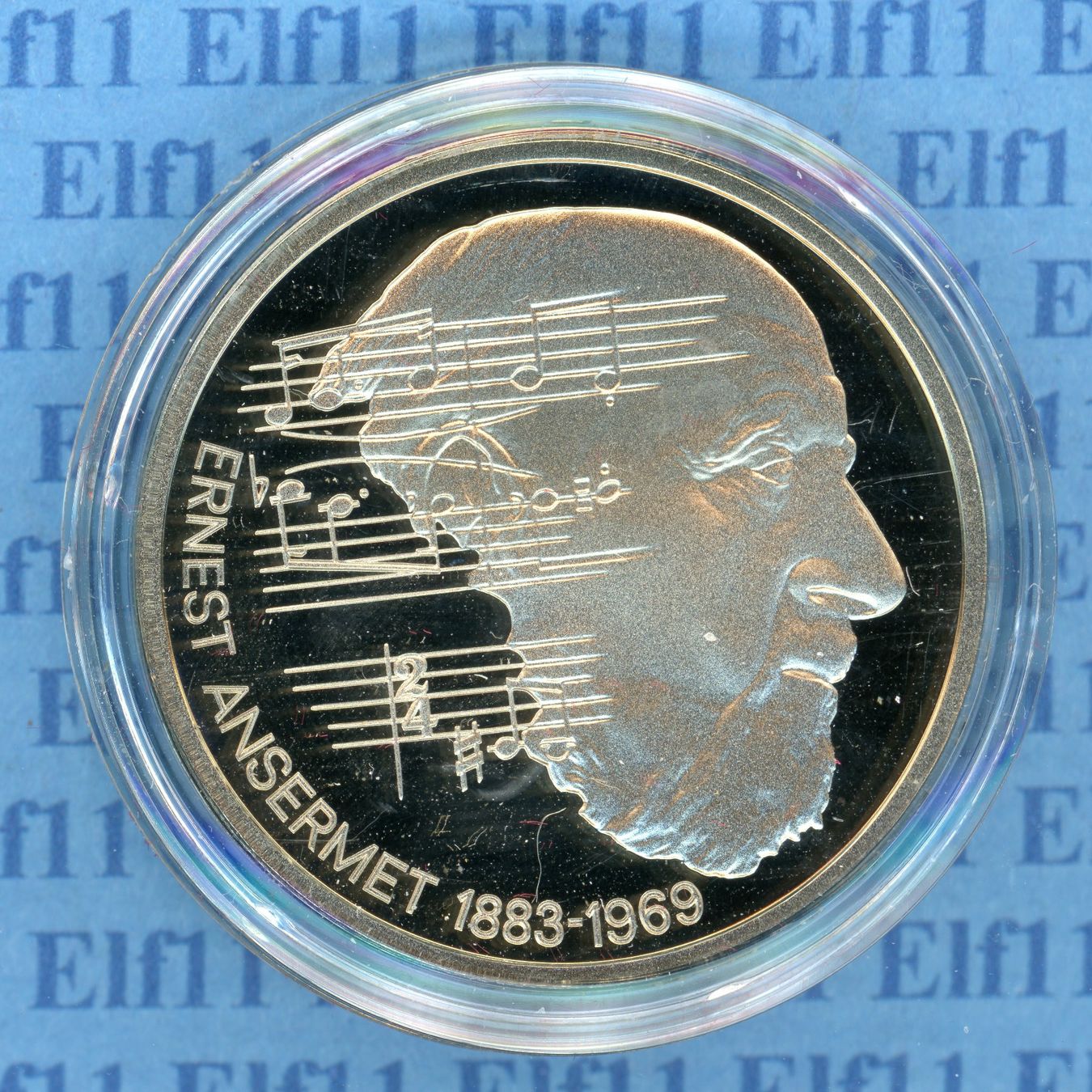 Alle Münzen: CHF___5.00 1983 Ernest Ansermet PP 5 Franken – Neu (gemäss Beschreibung) aus Widnau von Elf11 1