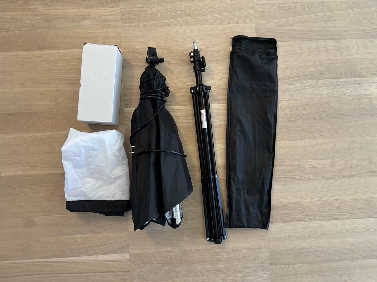 Lampade: Softbox mit Lampe und Tripod Stativ – Usato da Regensdorf venduto da expendable800 6