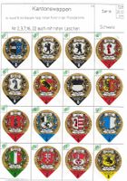 Kantonswappen Schweiz - 26 Kaffeerahm Deckeli - KRD - 1978