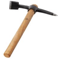 Schweizer Pionierpickel mit Holzstiel