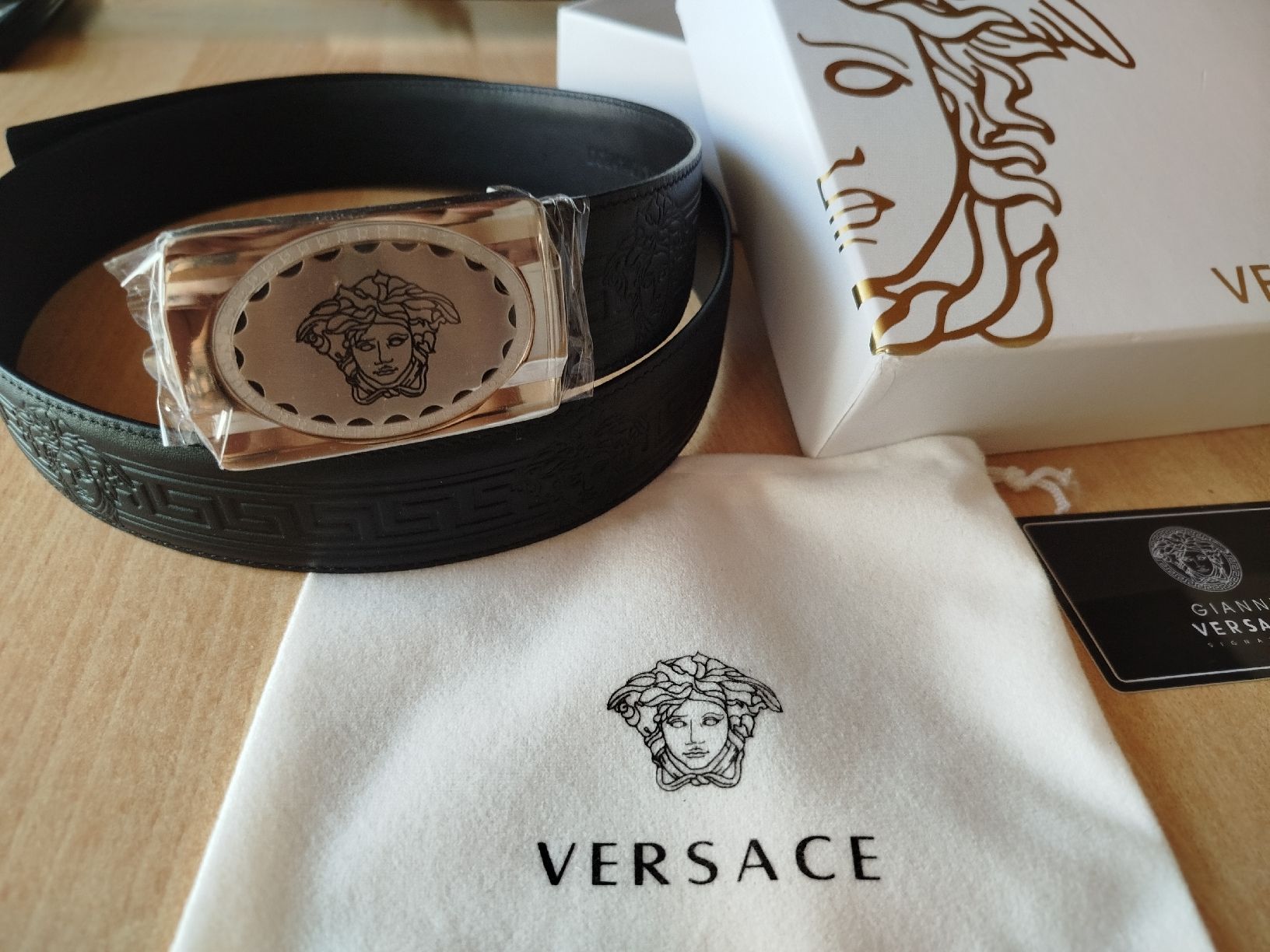 Cinture: Cintura uomo Versace – Nuovo e nell'imballaggio originale da St. Gallen venduto da bar_z5zd