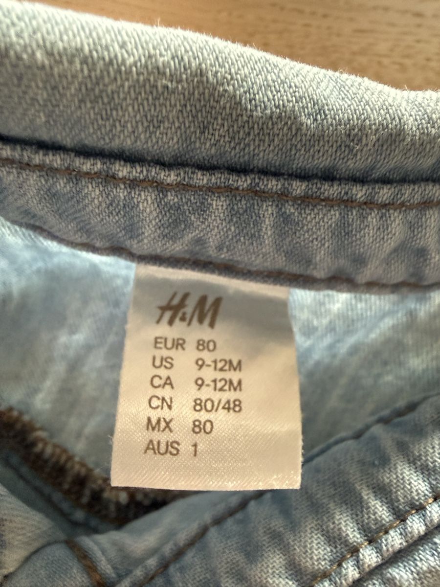 H&M Camicie, Top & T-shirt: Jeanshemd von H&M Grösse 80 – Usato da Goldswil venduto da Fisel 2
