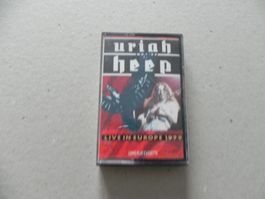 MC Kassette brit. Hardrock Band Uriah Heep 1986 Live Europa