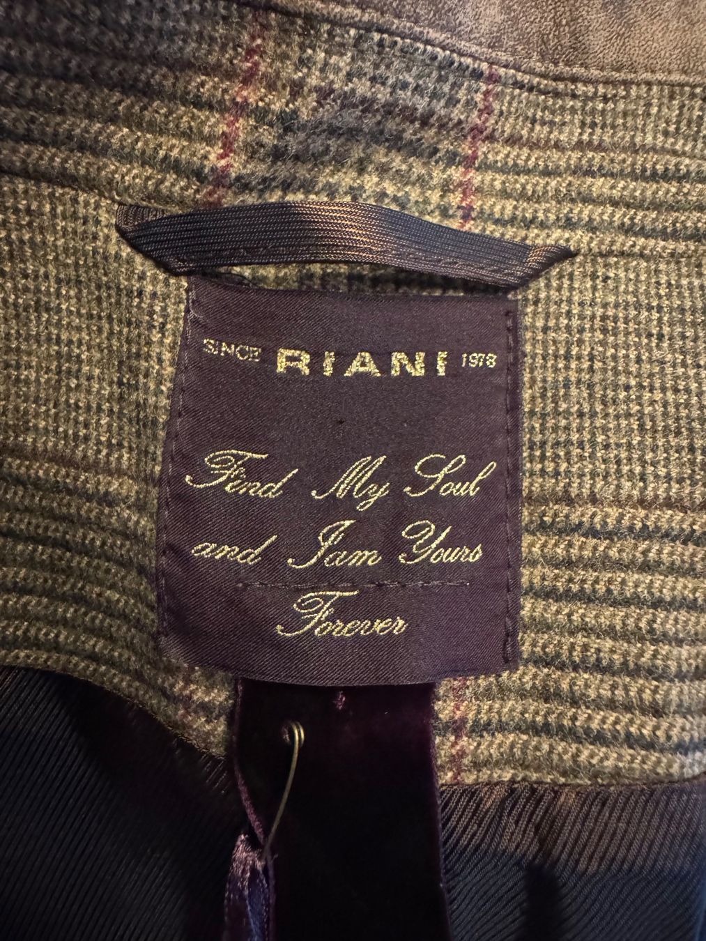 Riani Giacche: Riani Blazer Wolle/Lammleder – Nuovo (secondo la descrizione) da Obfelden venduto da cesarina10 4