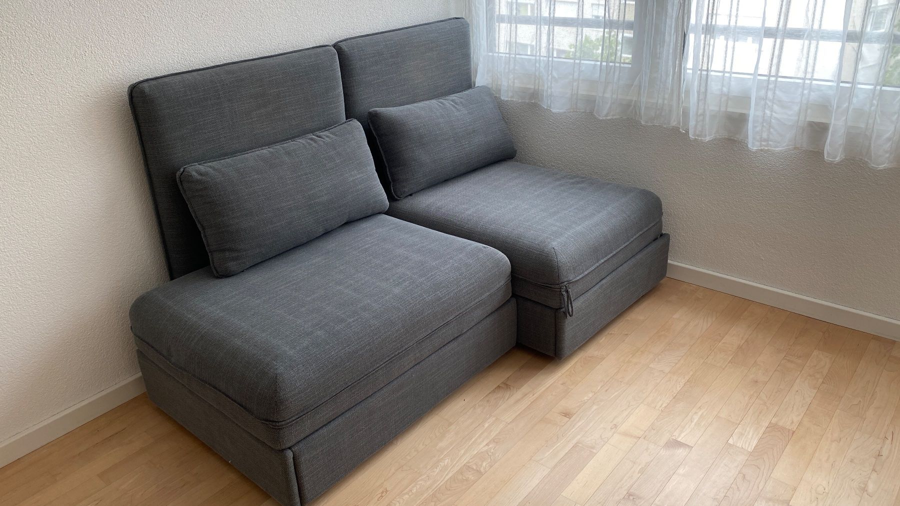 Divani: Schlafsofa dunkelgrau, inkl. zwei Topper – Usato da Thun venduto da and_275y 6