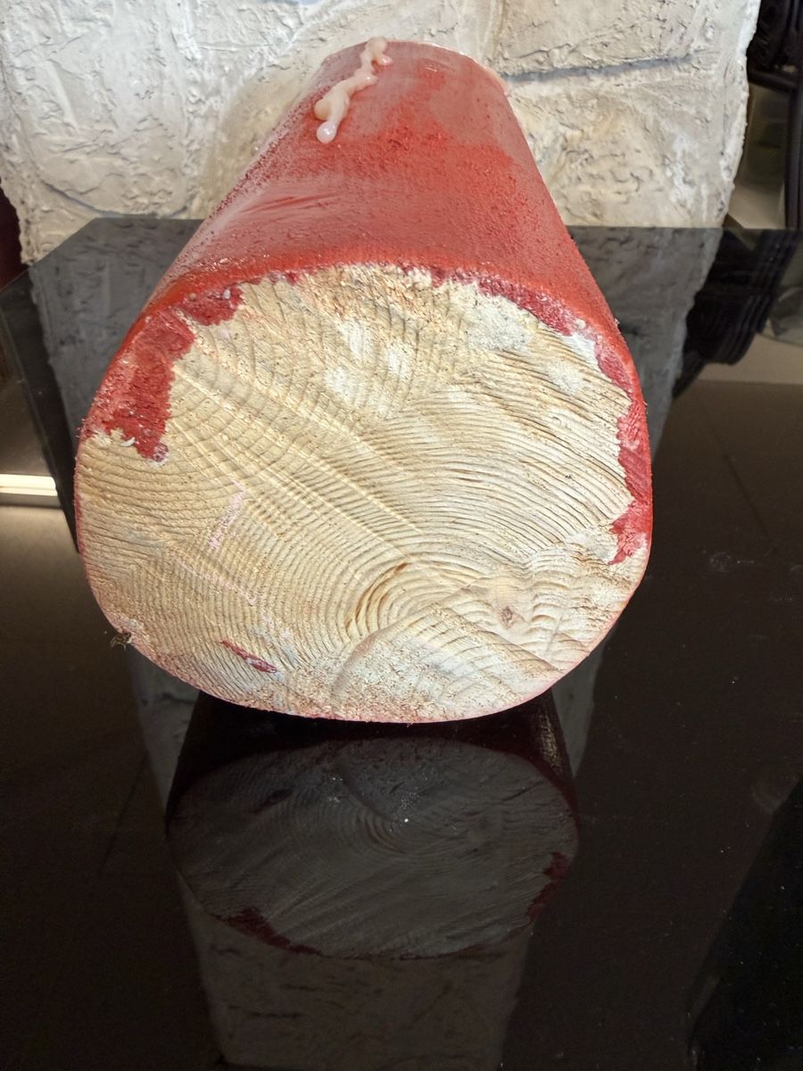 Tutte le decorazioni: Kerze aus Holz Rot – Usato da Grenchen venduto da Bastet007 6