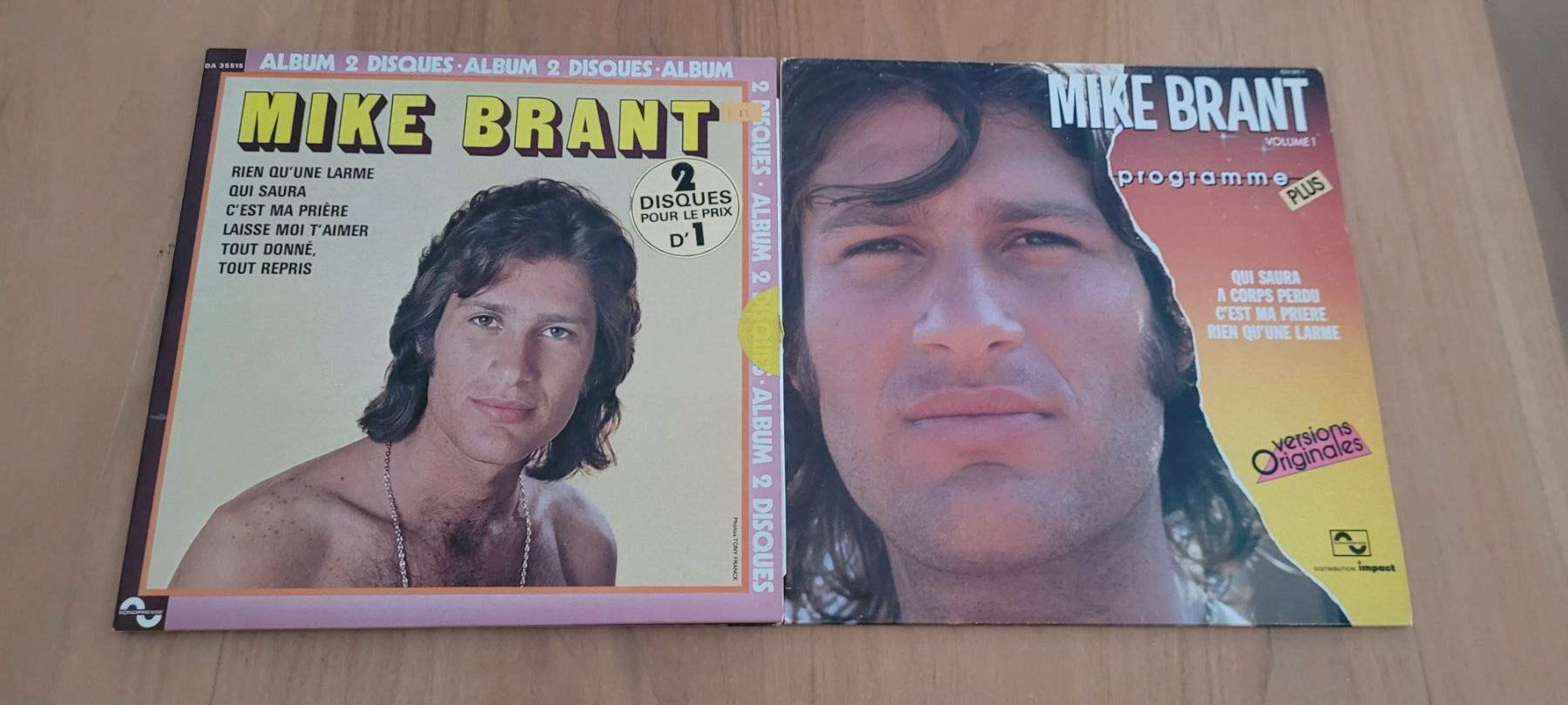 Schallplatten: 2 LP  Mike Brant – Gebraucht aus Martigny von MZ-67