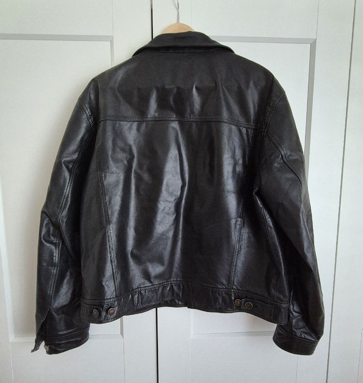 Leder Jacke Mexx Lederjacke Schwarze Herren Lederjacke Von MEXX