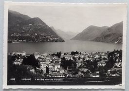 Lugano - Il Mt. Brè visto dal Paradiso