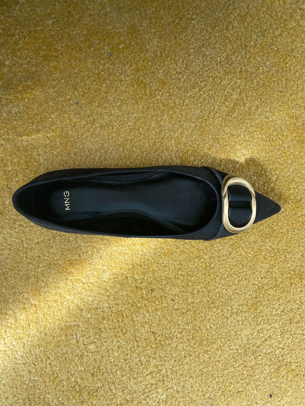 Mango Scarpe da donna: SCHWARZE BALLERINAS – Nuovo e nell'imballaggio originale da Zürich venduto da isabel137