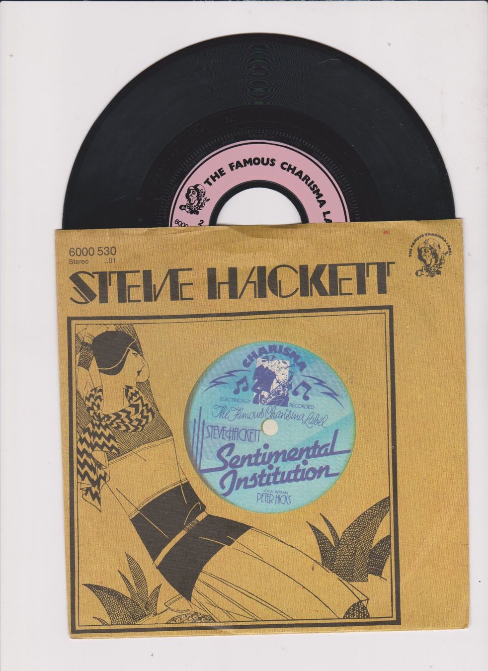 Dischi in vinile: 45 tours Steve Hackett Sentimental Institution Genesis... – Usato da Bex venduto da Canouille 2
