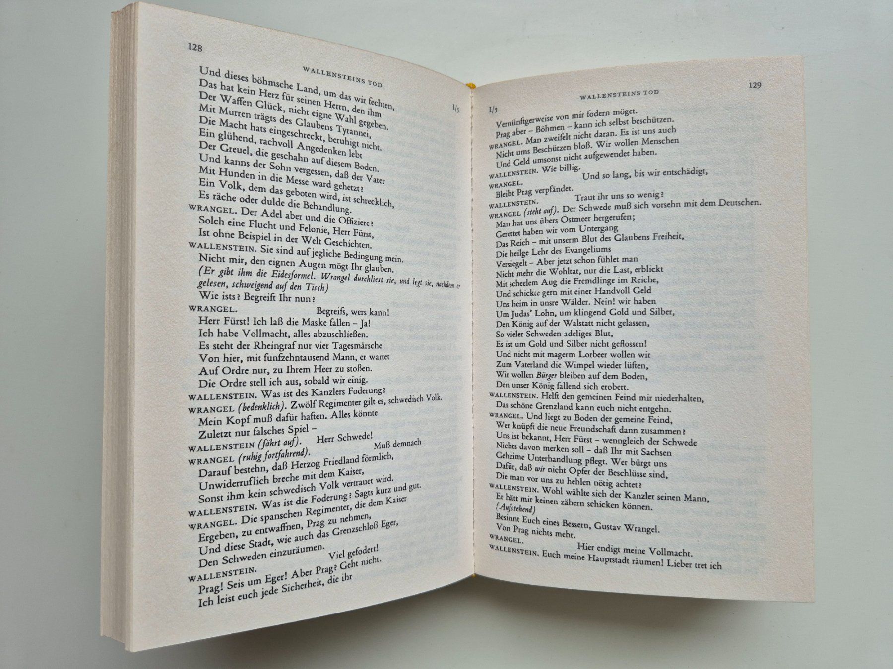 Libri: Friedrich Schiller  -    Wallenstein     Kabale und Liebe – Usato da Niederweningen venduto da Obson 3