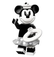 Lego 71024 - Nr2: Vintage Minnie  - Series Disney Minifigur