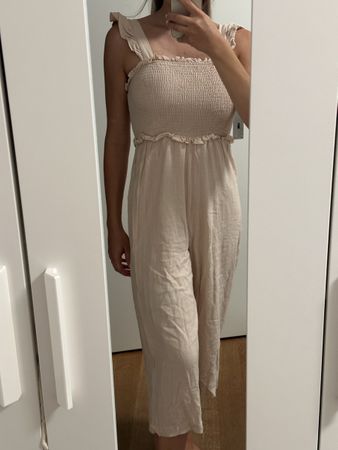 Leinenmix Jumpsuit
