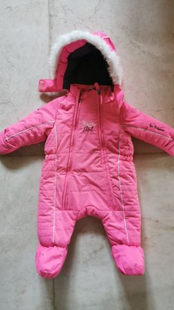 Pinker Winter Overall Baby Girl Gr. 68/71 wie neu!
