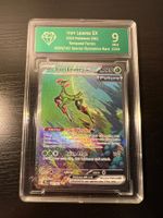 Pokémon Iron Leaves ex #203/162 TEF - 9 Mint - Graded