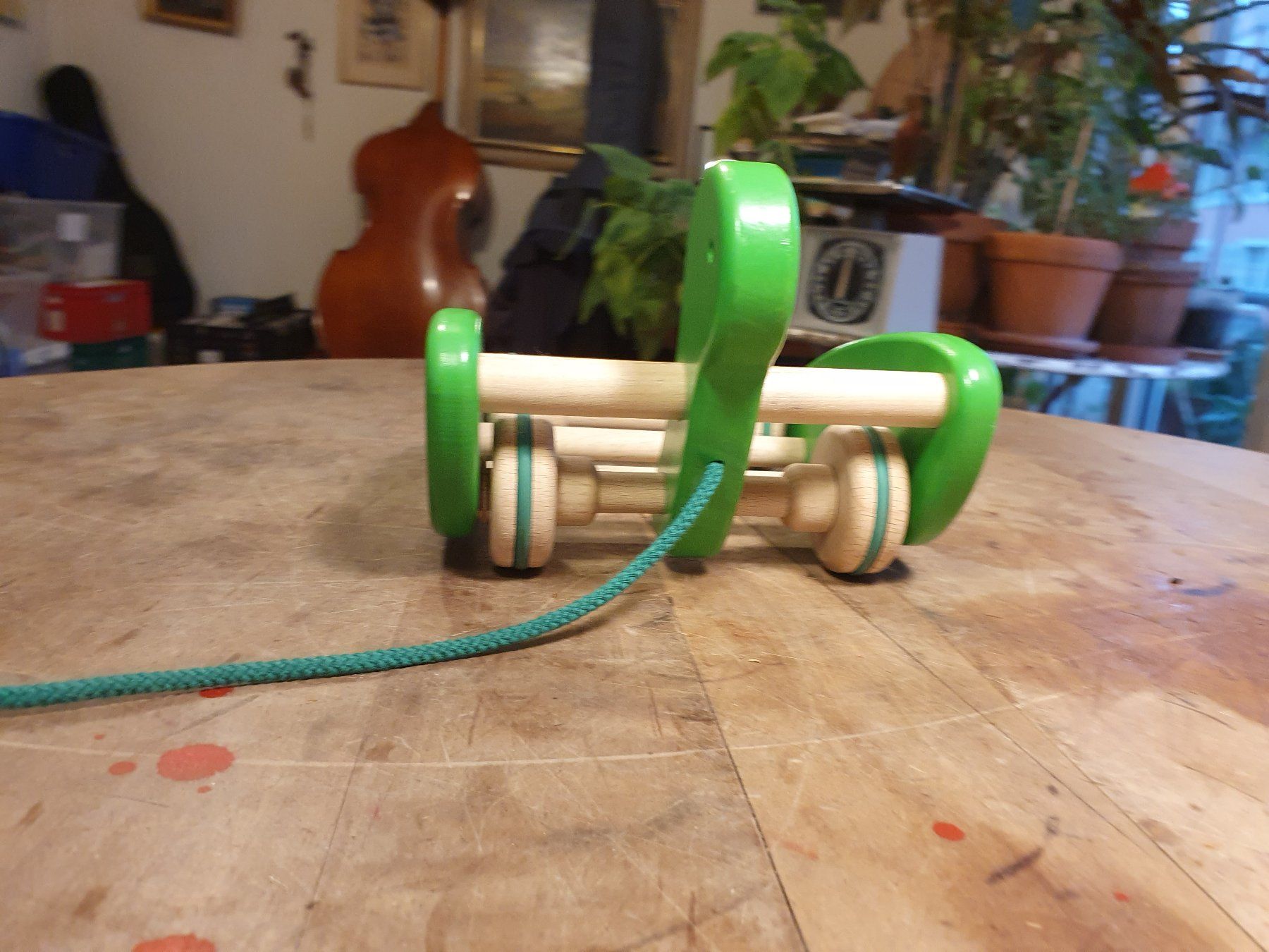 Spielzeuge: Ziehschildkröte grün – Gebraucht aus Zürich von loosebone 1