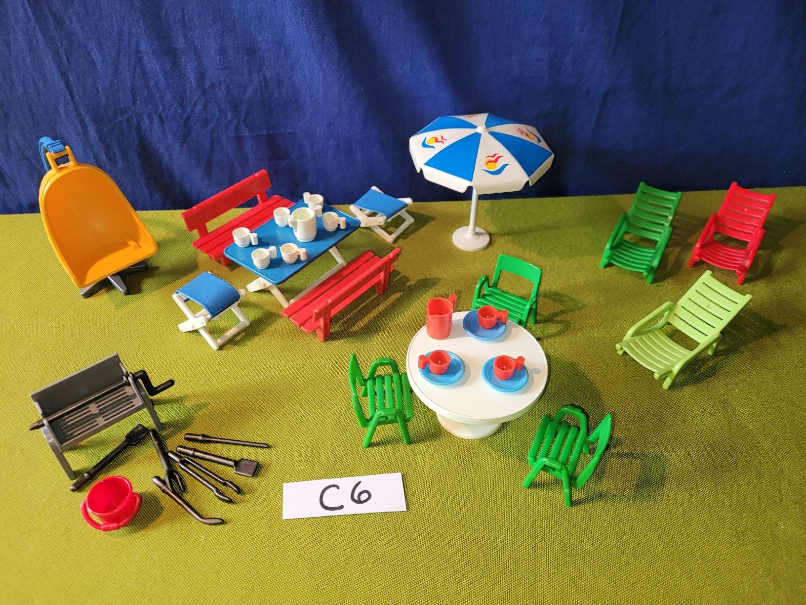 Playmobil Spielzeuge: Playmobil Sommer,Garten,Möbel C6 – Gebraucht aus Aarberg von Fink010