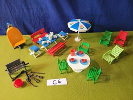 Playmobil Sommer,Garten,Möbel C6