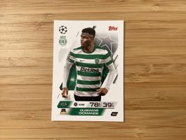Topps Match Attax Card - Ousmane Diomande - Sporting F.C