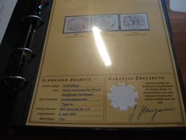 Abart Automatenmarken, 3 Marken, o, Type 6, 1981