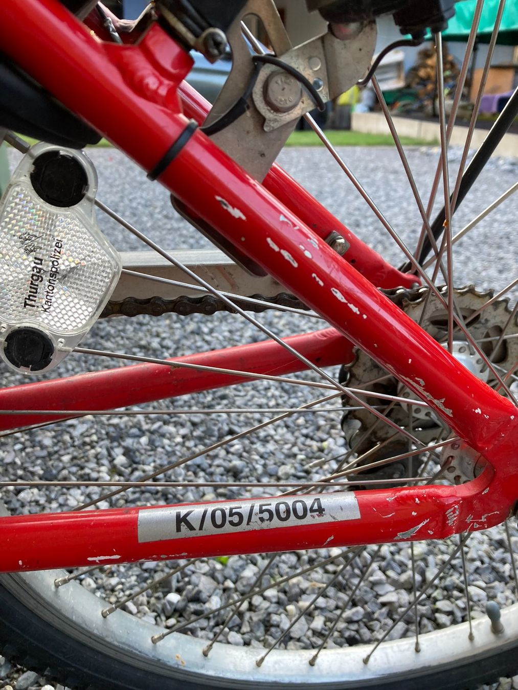 Tour de Suisse Velos: Tour de Suisse Kinder 24 rot – Gebraucht aus Guntershausen von CDHF 4