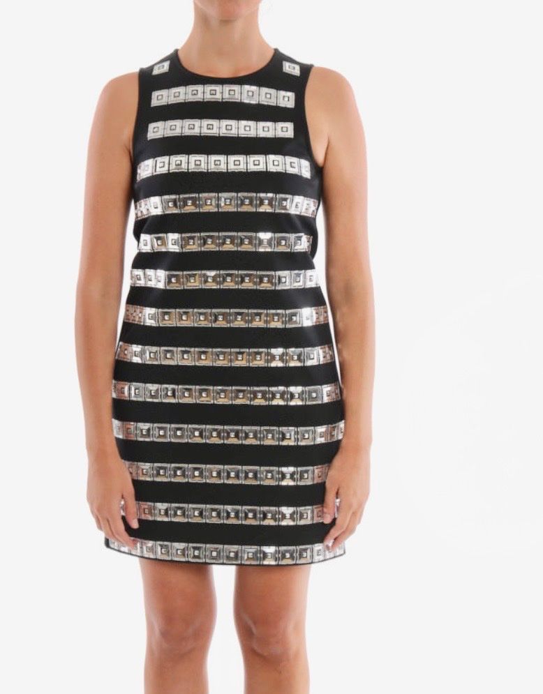 Michael Kors Kleider: Kleid schwarz-silber Grösse XL neu – Gebraucht aus Niederurnen von Chanel40 1