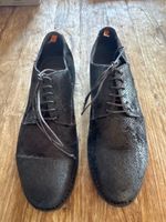 Open Closed Shoes Lederschuhe schwarz Grösse 44 gebraucht