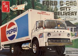 Ford C600 City Delivery Pepsi - 1:25 Modelbausatz von AMT