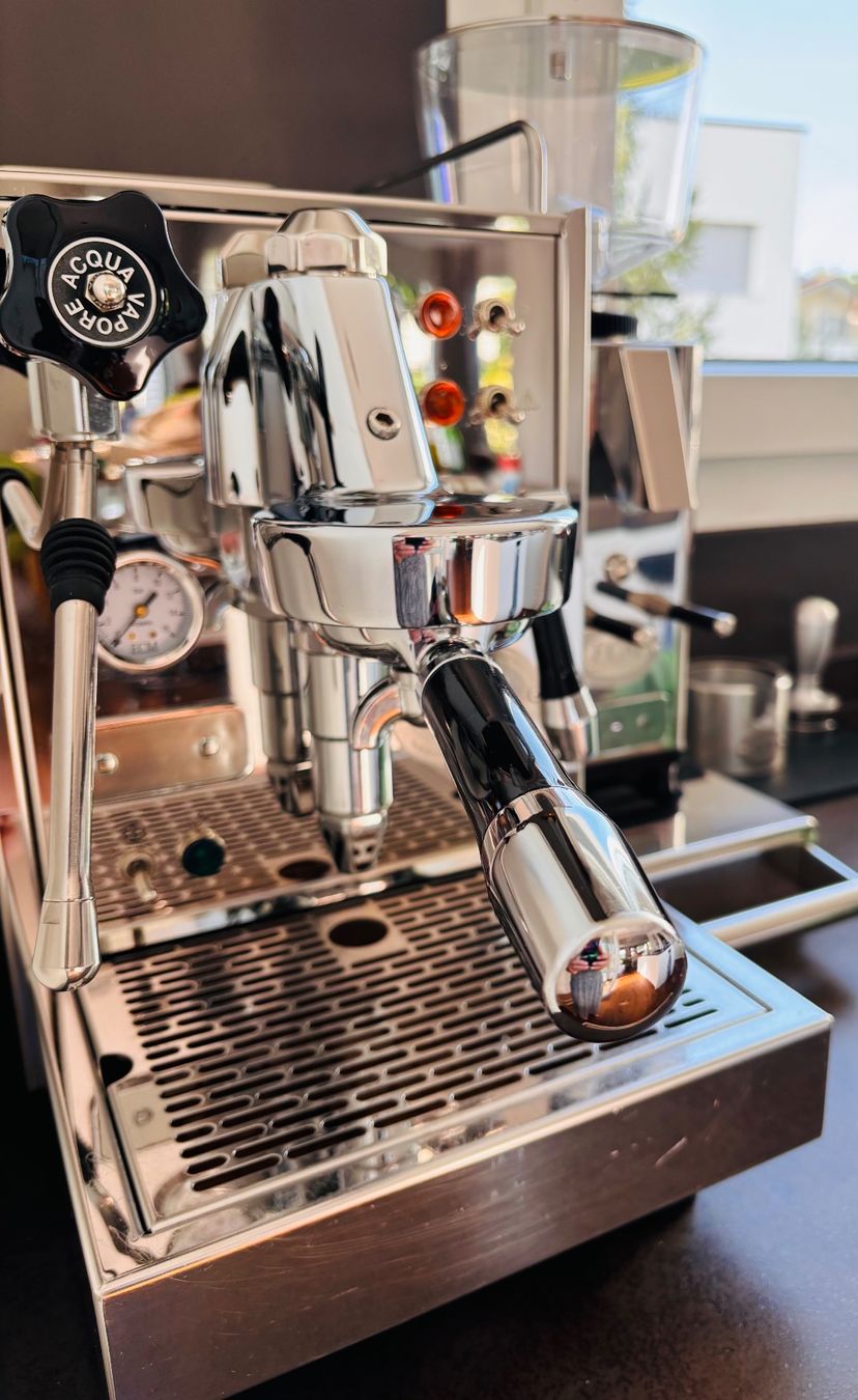 ECM Manufacture Macchine per caffè & Macchine per espresso: Hochwertiges ECM Classika PID Kaffeemaschinenset – Usato da Oberkirch LU venduto da Roeschu28 5
