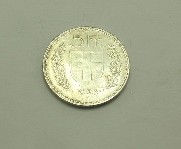 Tutti le monete: 5 Franken 1923 – Usato da Zürich venduto da Schmuckmarkt