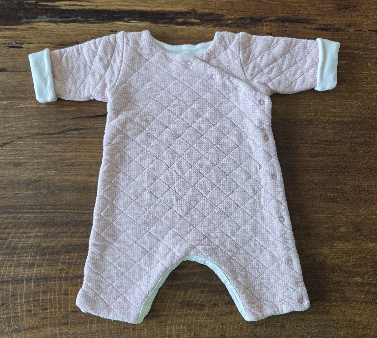 Petit Bateau Pagliaccetti: Warmer Strampler Petit Bateau Herbst 50/56 – Usato da Au ZH venduto da tis_8fmn 1