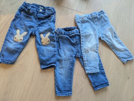 3x Baby Jeans von H&M