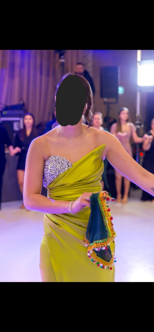 Vestiti: grünes Abendkleid S – Usato da Winterthur venduto da ber_5zqb 4