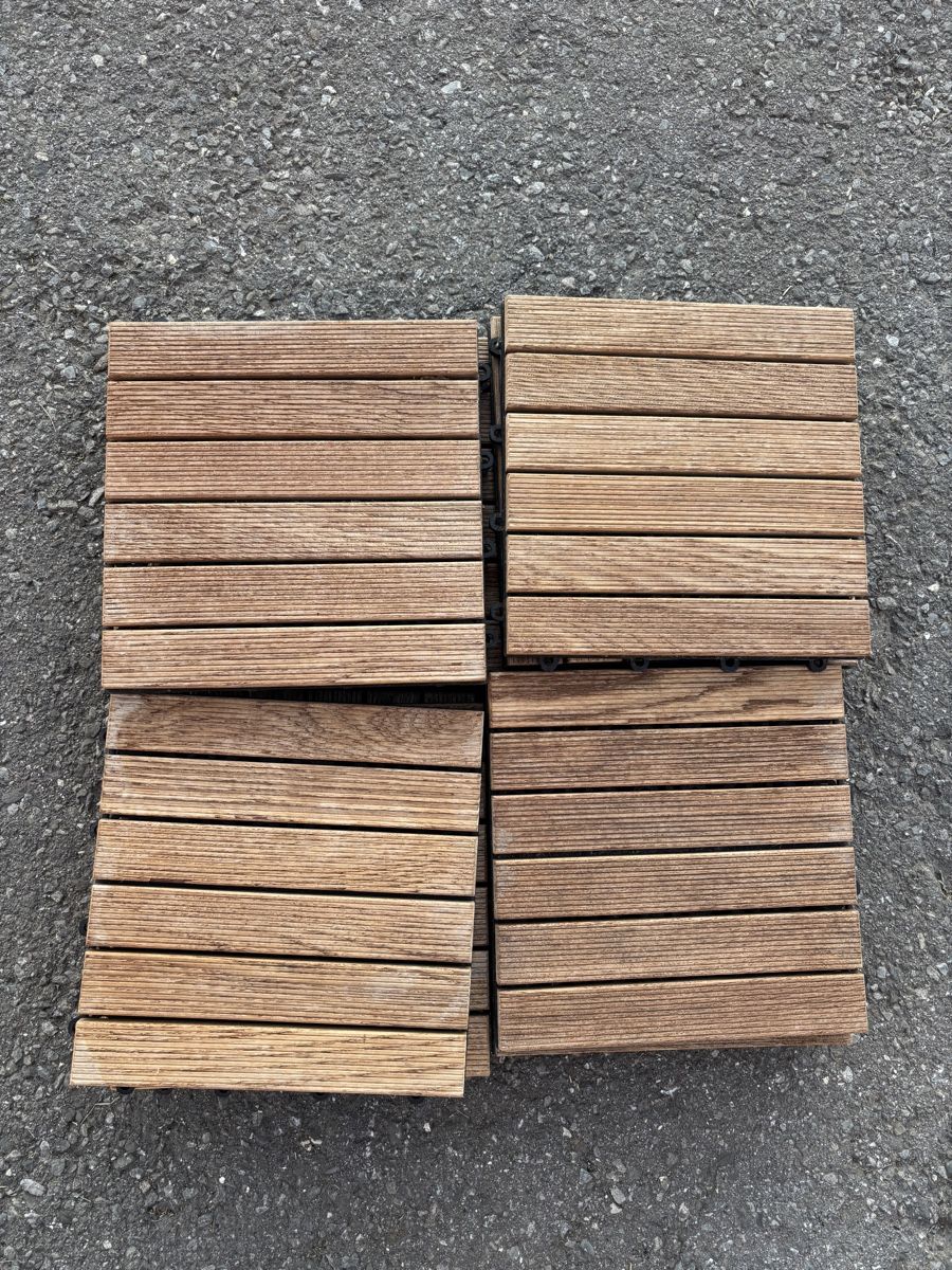 Rivestimenti per pavimenti: Klickfliessen Boden Terrassen Platten Holz – Usato da Küssnacht am Rigi venduto da sie_5yqs