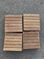 Klickfliessen Boden Terrassen Platten Holz