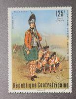 Zentralafrikanische Republik motiv briefmarke